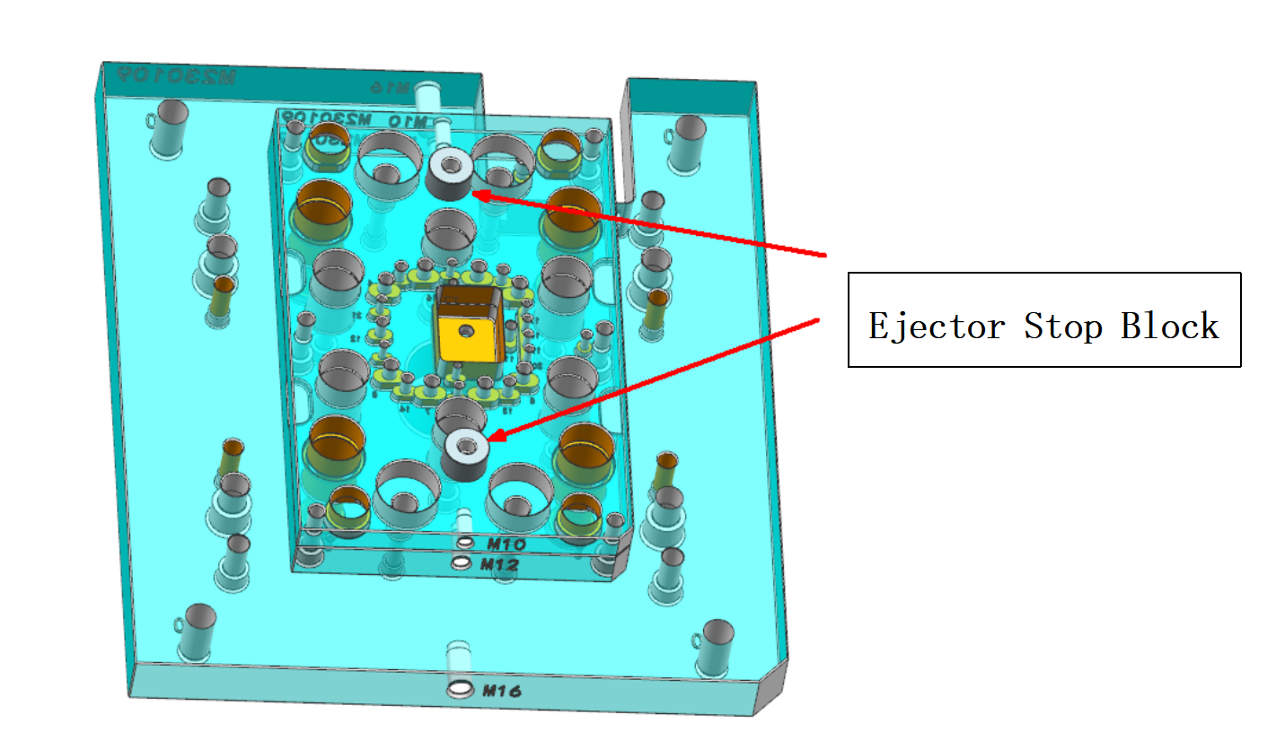 Conception de base des blocs d'arrêt de base de moisissure