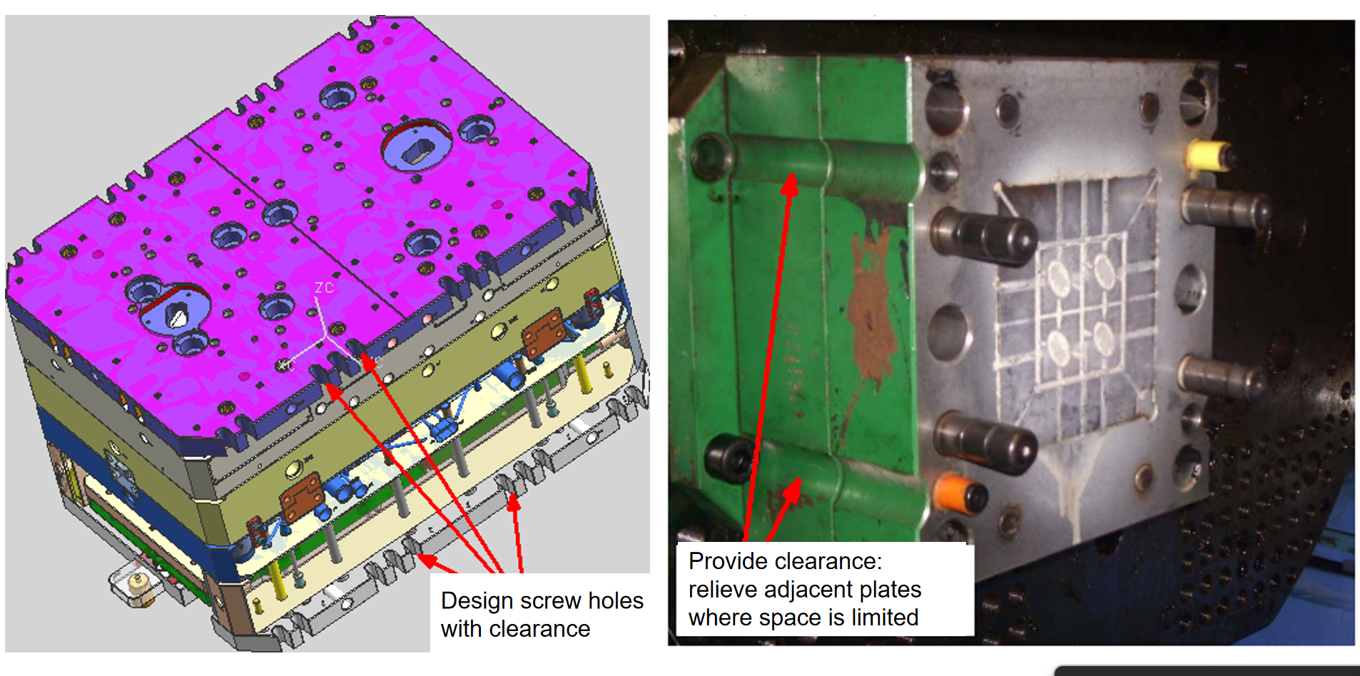 moule &agrave; deux coups